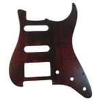 Zhuxi Shop B Ailanthus Tarzı Elektrikli Ssh Gitar Pickguard Katı Ahşap, Ssh Strat Gitar Plakası Çizik Koruyucu, Gitar Aksesuarları (Yurt Dışından)