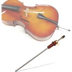 Zhuxi Shop B Çello Endpin 3 Stili Lommı Ayarlanabilir Viyolonsel Endpin Çatalı Kaydırmaz O-Ring Durdurucu Kalın Ped Anti-Çizik Sünger Viyolonsel Telleri Kuyruk Çubuğu Endpin (Yurt Dışından)