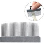 Zhuxi Shop B Tarak Stili Keman Keman Yayı Altın Örgülü Karbon Fiber Yuvarlak Çubuk Ebano Kurbağa Aaa Moğolistan Siyah At Kılı & Yay Kılı Temizleme Tarak Aracı (Yurt Dışından)