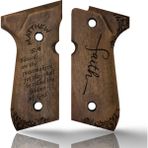 Zib Grips Silah Kabzası - Girsan Yavuz 16, Beretta F92 ile Uyumlu - Açık Kahverengi Renk - BRTF92UC065