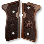 Zib Grips Silah Kabzası - Girsan Yavuz 16, Beretta F92 ile Uyumlu - Koyu Kahverengi Renk - BRTF92CV007