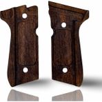 Zib Grips Silah Kabzası - Girsan Yavuz 16, Beretta F92 ile Uyumlu - Koyu Kahverengi Renk - BRTF92CV037