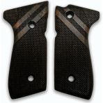 Zib Grips Silah Kabzası - Girsan Yavuz 16, Beretta F92 ile Uyumlu - Koyu Kahverengi Renk - BRTF92CV041
