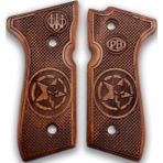 Zib Grips Silah Kabzası - Girsan Yavuz 16, Beretta F92 ile Uyumlu - Meşe Renk - BRTF92MS013