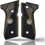 Zib Grips Silah Kabzası - Girsan Yavuz 16, Beretta F92 ile Uyumlu - Oksit Renk - Metal Logolu - BRTF92OK010L1