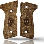 Zib Grips Silah Kabzası - Girsan Yavuz 16, Beretta F92 ile Uyumlu - Sadece Vernik Uygulanmış - BRTF92SV044