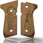 Zib Grips Silah Kabzası - Girsan Yavuz 16, Beretta F92 ile Uyumlu - Sadece Vernik Uygulanmış - BRTF92SV063