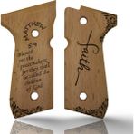 Zib Grips Silah Kabzası - Girsan Yavuz 16, Beretta F92 ile Uyumlu - Sadece Vernik Uygulanmış - BRTF92SV065