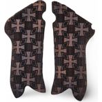 Zib Grips Silah Kabzası - Luger P08, 1917 Parabellum ile Uyumlu - Koyu Kahverengi Renk - LGRP08CV001