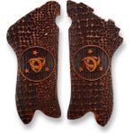 Zib Grips Silah Kabzası - Luger P08, 1917 Parabellum ile Uyumlu - Meşe Renk - LGRP08MS005