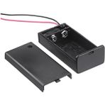 Zibox 9 Volt Pil Kutusu Kapaklı Açma/kapama Anahtarlı IC-233D