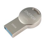 Zibox Faster 256 GB Dusl Serisi USB 3.0 Yüksek Hızlı Metal Flash Bellek - Siyah