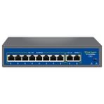 Zibox Novacom NVC-HIF0820FBL-C 8+2 Port 120W 10/100MBPS Poe Switch (250M Extend Modlu)