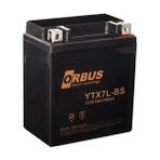 Zibox Orbus 12 V 7 Amper Elektrikli Karbon Bisiklet Aküsü YTX7L-BS