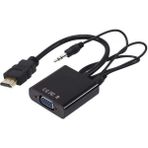 Zibox Powermaster HDMI To Vga+Audio Çevirici - Çok Renkli