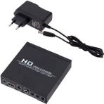 Zibox Powermaster PM-14366 Adaptörlü Scart-Hdmı To HDMI Çevirici - Çok Renkli