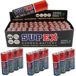 Zibox Supex R6 1.5 Volt Çinko Karbon Aa Kalem Pil 60'lı Kalem Pil