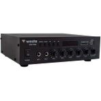 Zibox Westa WM-750U 80 Watt 100V-70V Mini 4-16 Ohm Usb-Sd-Bluetooth 2 Mikrofon Girişli Trafolu Anfi - Siyah