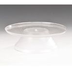 Zicco Ayaklı Polikarbon 25 cm Beyaz ABS Pasta Standı