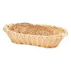 Zicco B-OV-4155-22B Büyük Oval Plastik 20x28x7 cm Sepet