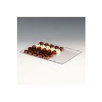 Zicco Kod: ZCP225 20x30 cm Şeffaf Polycarbonat Çikolata Teşhir Tepsi