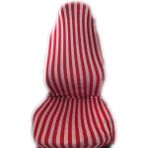 Zifona Tata Indıgo Zebra Desenli Servis Kılıfı Kırmızı