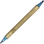 Zig 125 Metalik Mavi 2x3.5 mm Kaligrafi Kalemi