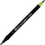 Zig 50 Art Graphic Willow Green Twin Marker Çizim Kalemi