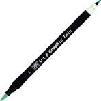 Zig 505 Art Graphic Twin Marker Çizim Kalemi Pastel Green