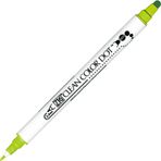 Zig 5744311 Clean Color Dot 0,5 mm Çift Uçlu TC-6100 402 Kiwi Keçeli Kalem