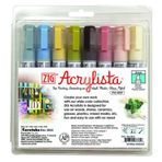 Zig Acrylista Kesik Uç Metallıc Marker 6 mm Akrilik Boyama Kalemi