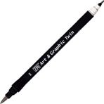 Zig Art Graphic Twin Marker 80 Light Gray Çizim Kalemi