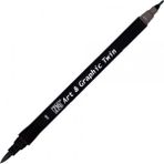 Zig Art Tut-80 Graphic 008 Gray Boyama Kalemi