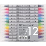Zig Clean Color F Serisi Çift Uçlu 12'li Kalem Seti