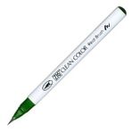 Zig Clean Color Real Brush 040 Green Fırça Uçlu Marker Kalem