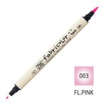 Zig Fabricolor Twin Brush Fluorescent Green Kumaş Boyama Kalemi