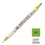 Zig Fabricolor Twin Brush Light Green Kumaş Boyama Kalemi