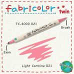 Zig Fabricolor Twin Brush Ligth Carmine Kumaş Boyama Kalemi