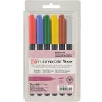 Zig Fudebiyori Brush Pen CBK-55N 6'lı Çizim Kalemi