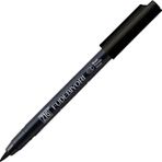Zig Fudebiyori Brush Pen CBK-55N Black 10 Çizim Kalemi