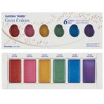 Zig Gansai Tambi MC20-GC/6V Gem Color 6 Renk YEK-111056 Sulu Boya Seti