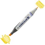 Zig KC-3000N 106 Yellow Kurecolor Twin Marker Kalem