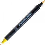 Zig Kurecolor Fine & Brush For Manga - Mid Yellow 104 - Renkli - Standart