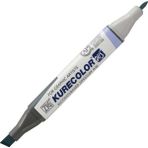 Zig Kurecolor KC-3000N Blue Gray 2 825 Twin WS Çift Taraflı Grafik Marker Kalem