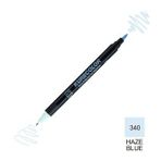 Zig Kurecolor Mangaka Fine & Brush CNKC-2200 340 Haze Blue Çift Taraflı Markör Kalem