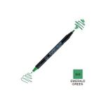 Zig Kurecolor Mangaka Fine & Brush CNKC-2200 553 Emerald Green Çift Taraflı Markör Kalem