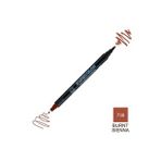 Zig Kurecolor Mangaka Fine & Brush CNKC-2200 738 Burnt Sienna Çift Taraflı Markör Kalem