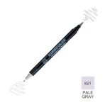 Zig Kurecolor Mangaka Fine & Brush CNKC-2200 821 Pale Gray Çift Taraflı Markör Kalem
