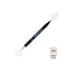 Zig Kurecolor Mangaka Fine & Brush CNKC-2200 835 Gray Tint Çift Taraflı Markör Kalem