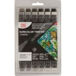 ZIG KURECOLOR TWIN S KC-3000/12B9 12 Lİ WARM GRAY COLOR